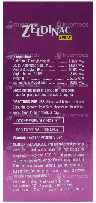 Zeldinac Spray 55Gm